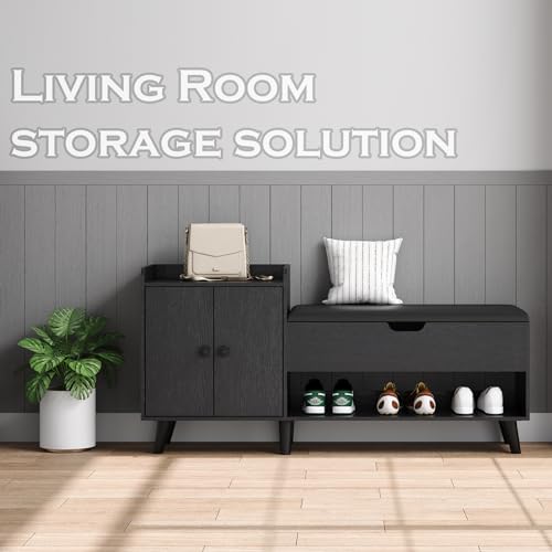 ZOPEND Entryway Shoe Bench
