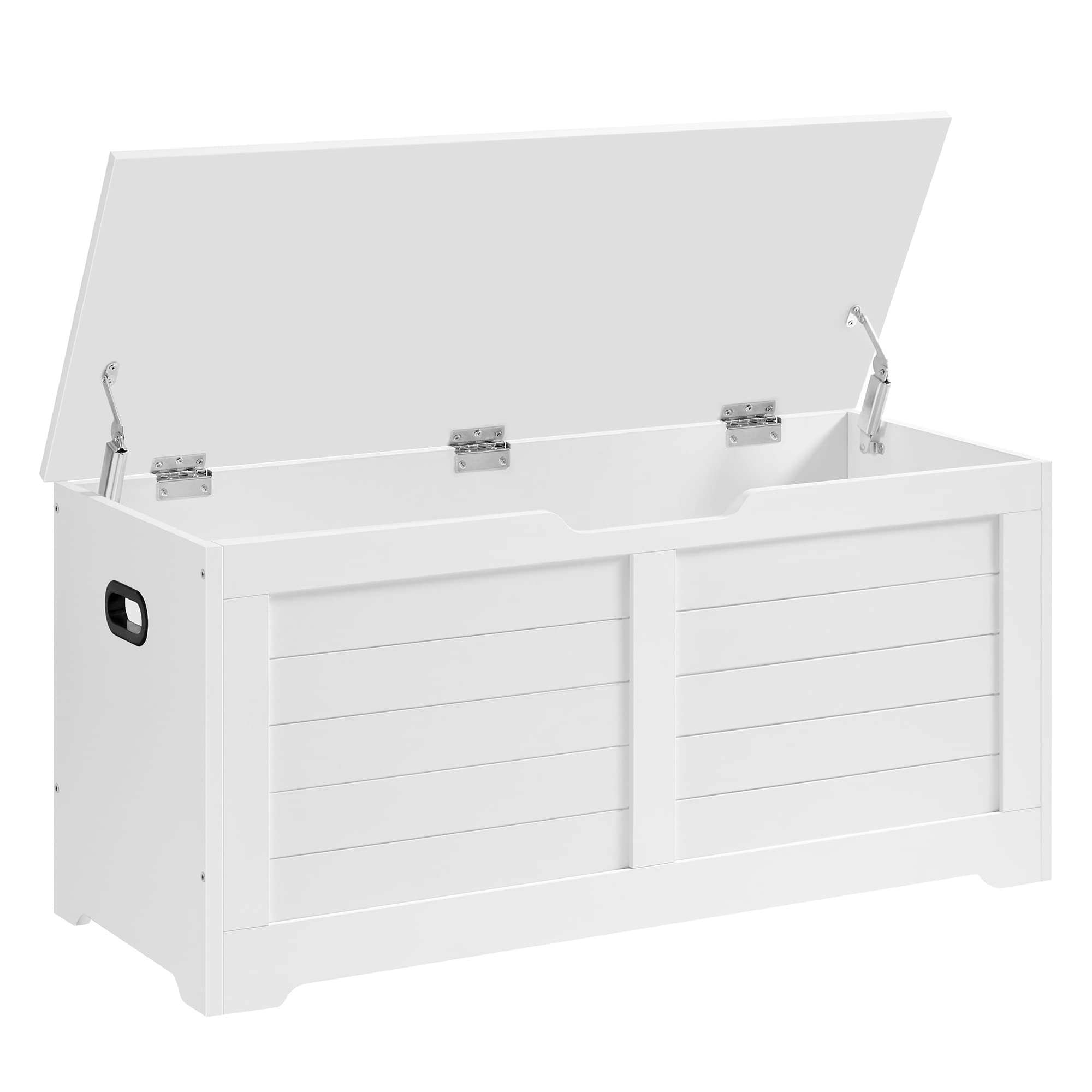 VASAGLE Storage Chest, Storage Trunk with 2 Safety Hinges, Storage Bench