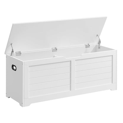 VASAGLE Storage Chest, Storage Trunk with 2 Safety Hinges, Storage Bench