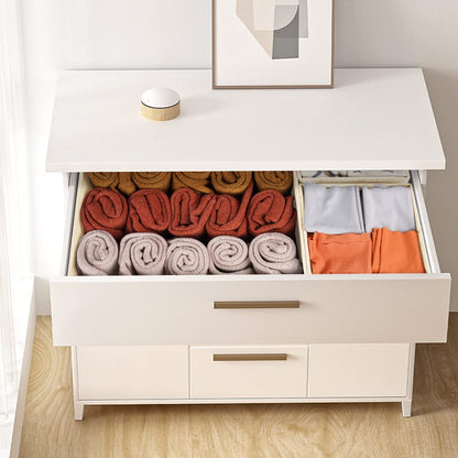 Drawer Organizer 12 Pack Foldable Fabric Closet Storage Bins Underwear Socks Bra Tie Organizer