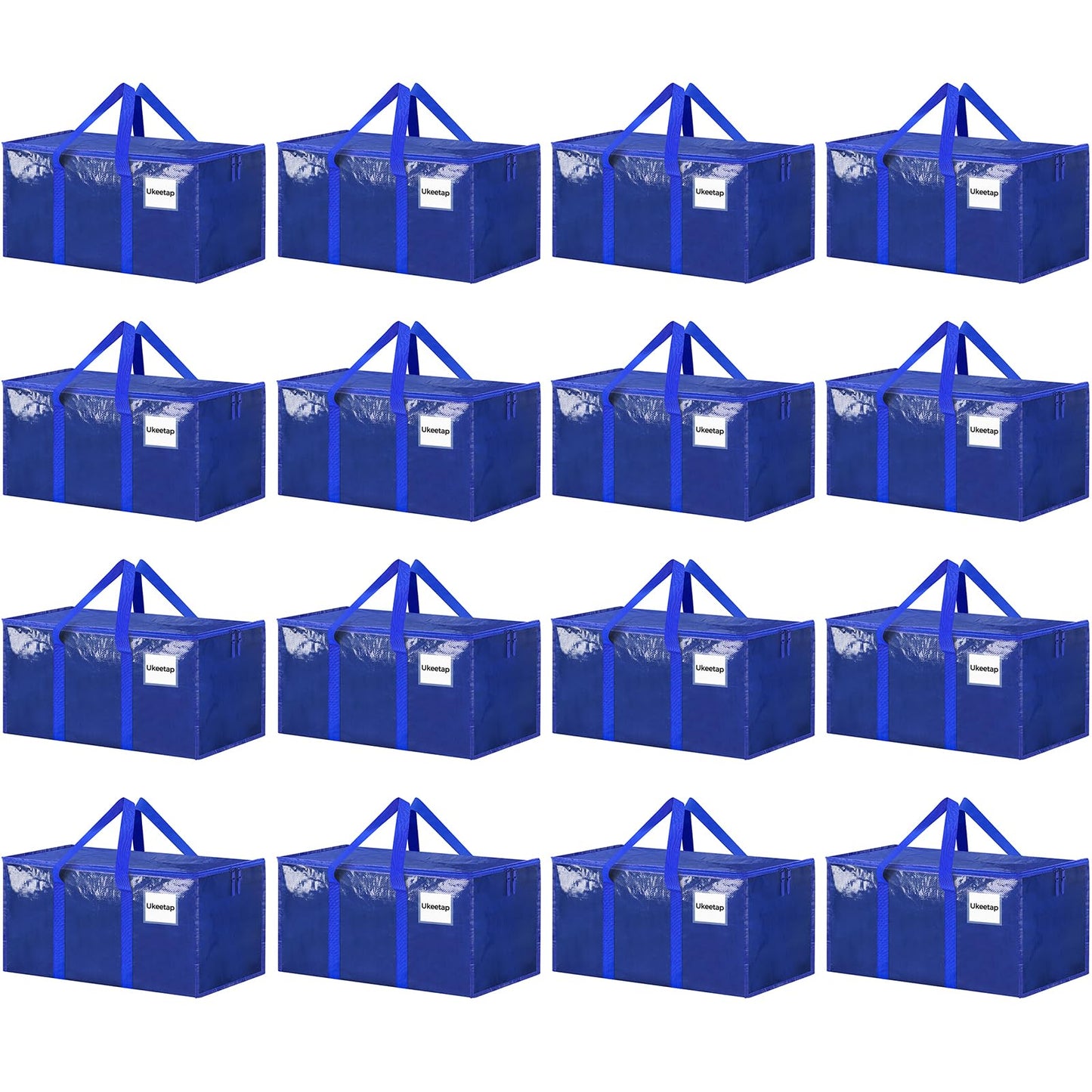 Extra Large Heavy Duty Moving Bags Storage Bags with Lids Storage Organizer Containers