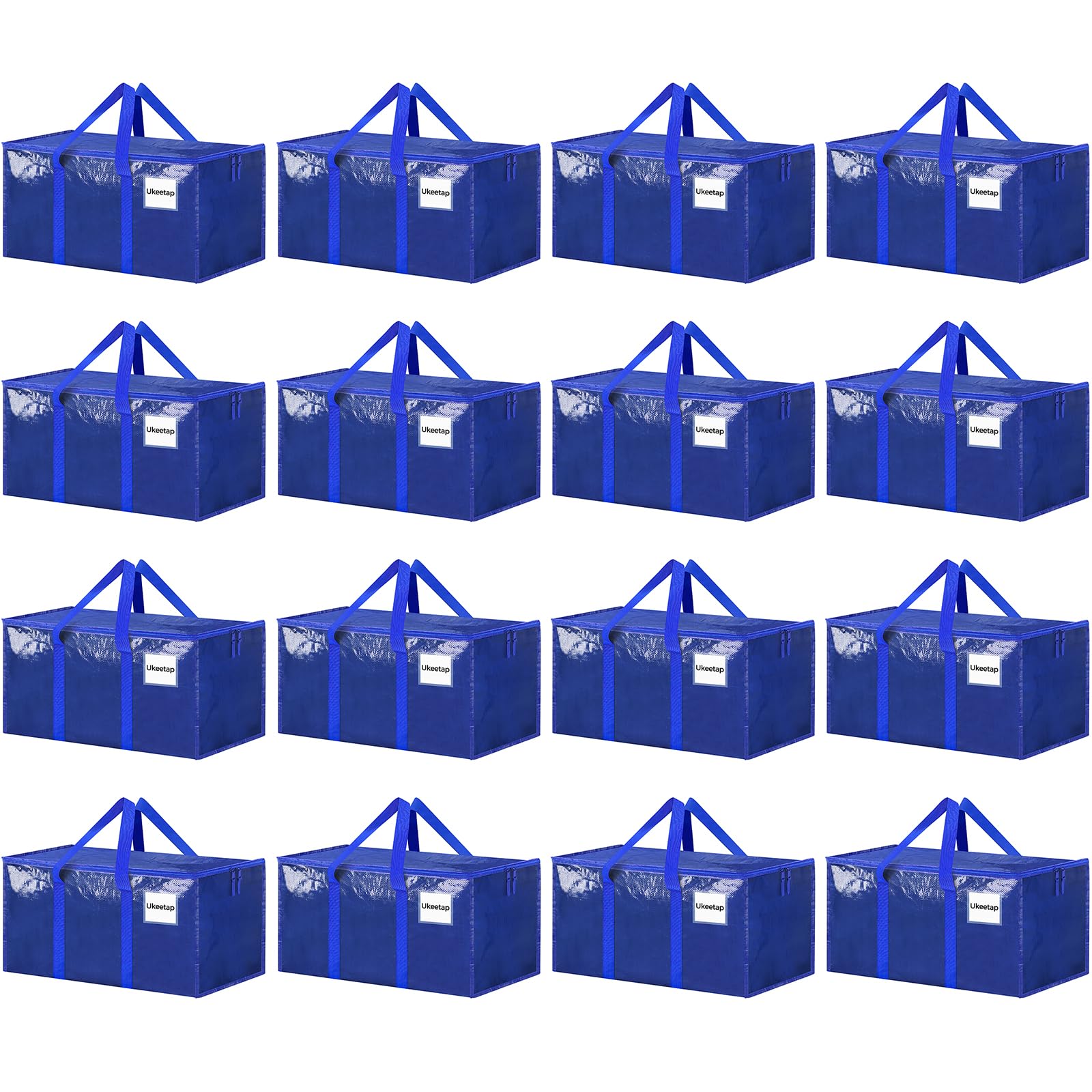 Extra Large Heavy Duty Moving Bags Storage Bags with Lids Storage Organizer Containers