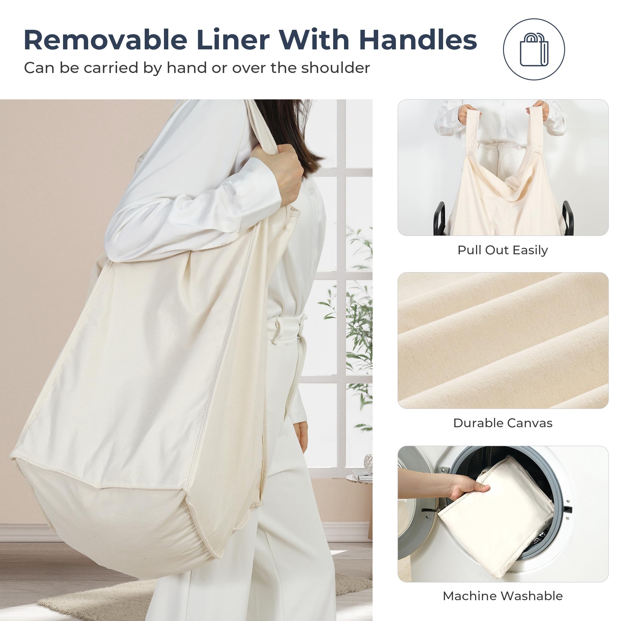 STO STO Laundry Hamper with Removable Bag