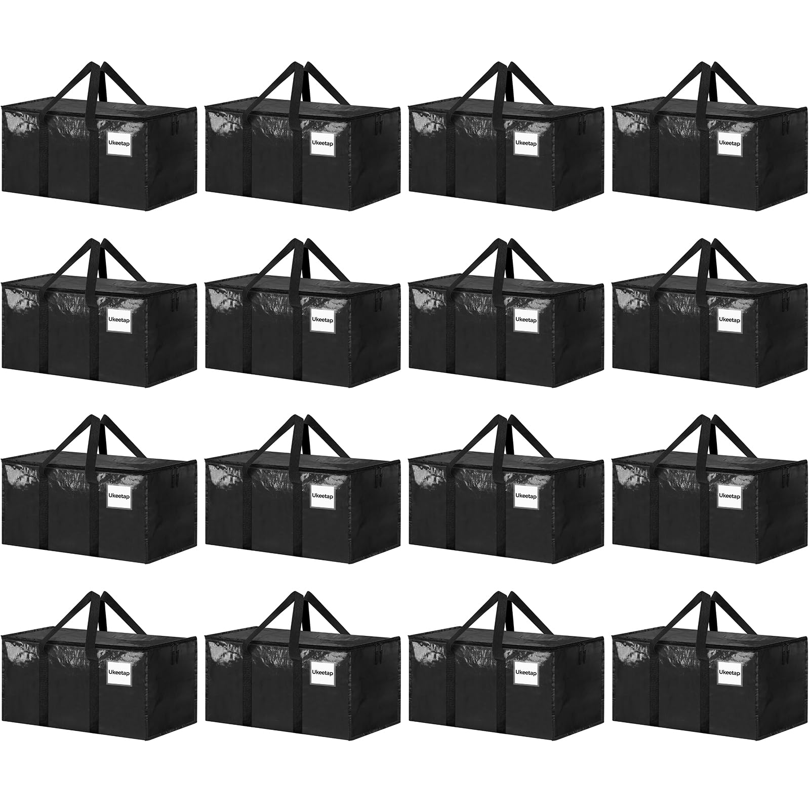 Extra Large Heavy Duty Moving Bags Storage Bags with Lids Storage Organizer Containers