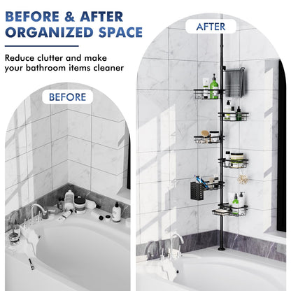 Vatex Corner Shower Caddy Tension Pole