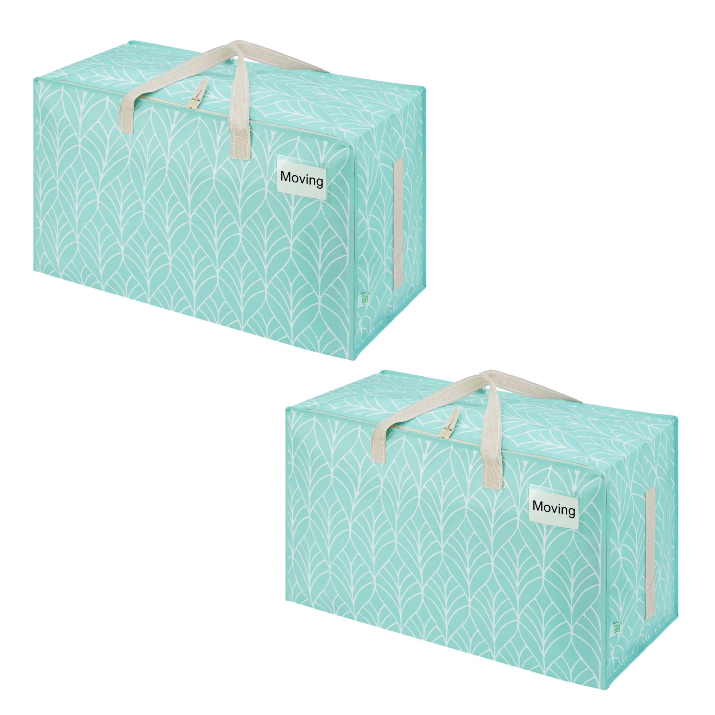 Heavy Duty Oversized Storage Bag Moving Travel Camping Dorm Storage Tote Organizer Reusable Packing Bag