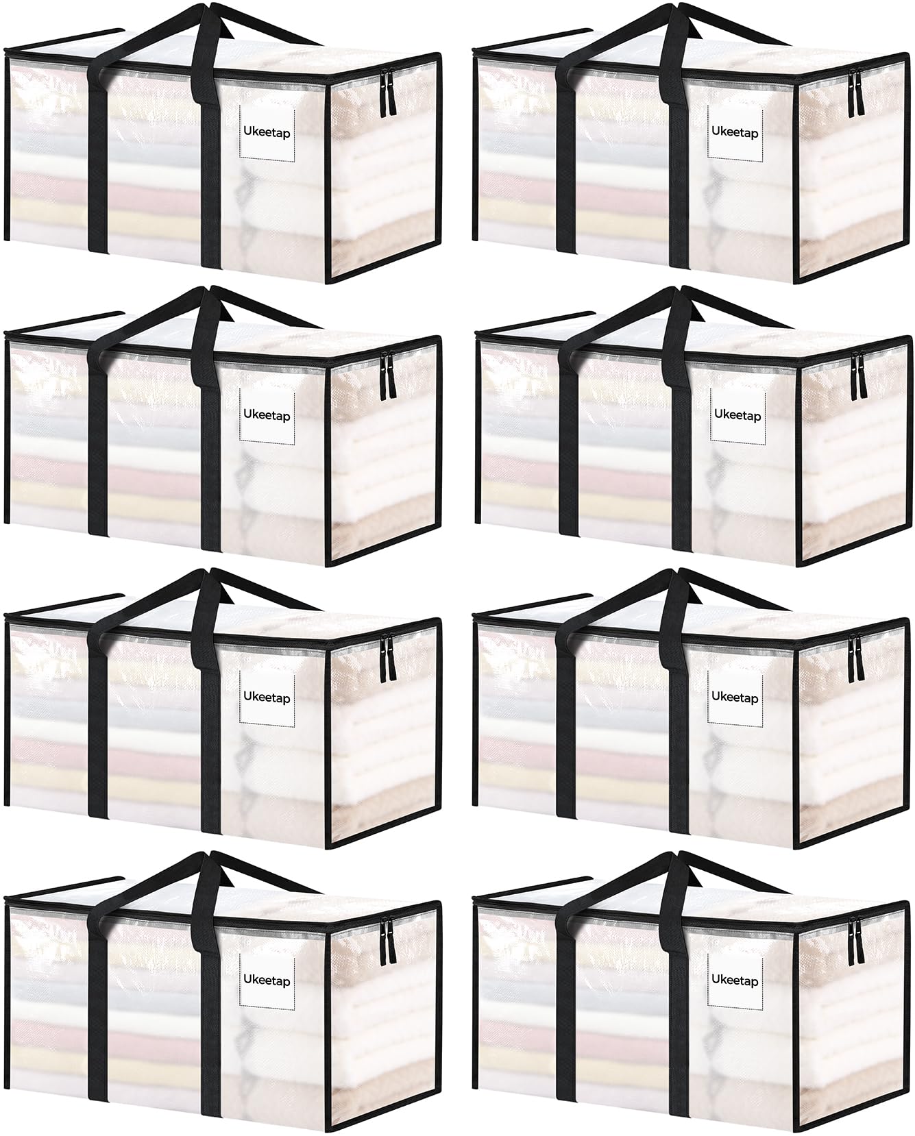 Extra Large Heavy Duty Moving Bags Storage Bags with Lids Storage Organizer Containers