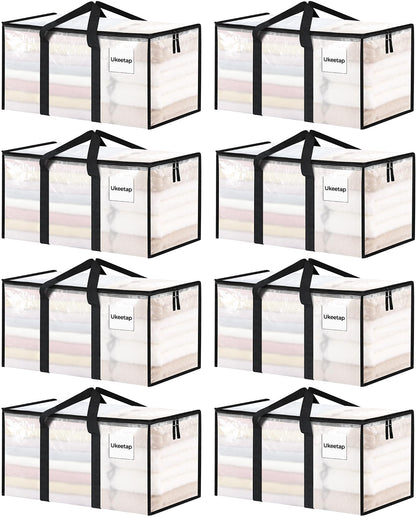 Extra Large Heavy Duty Moving Bags Storage Bags with Lids Storage Organizer Containers