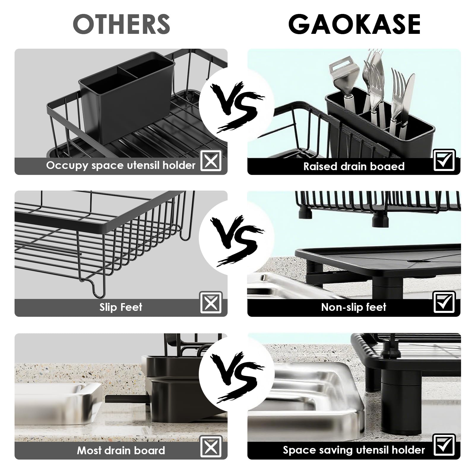 GAOKASE Dish Rack