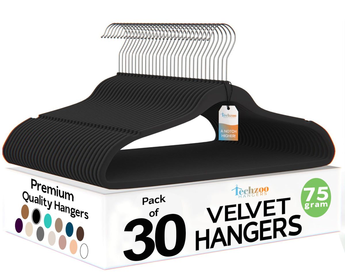 Velvet Hangers Ultra Thin Non Slip Space Saving Clothes Hangers Heavy Duty 360 Swivel Hook Closet Organizer