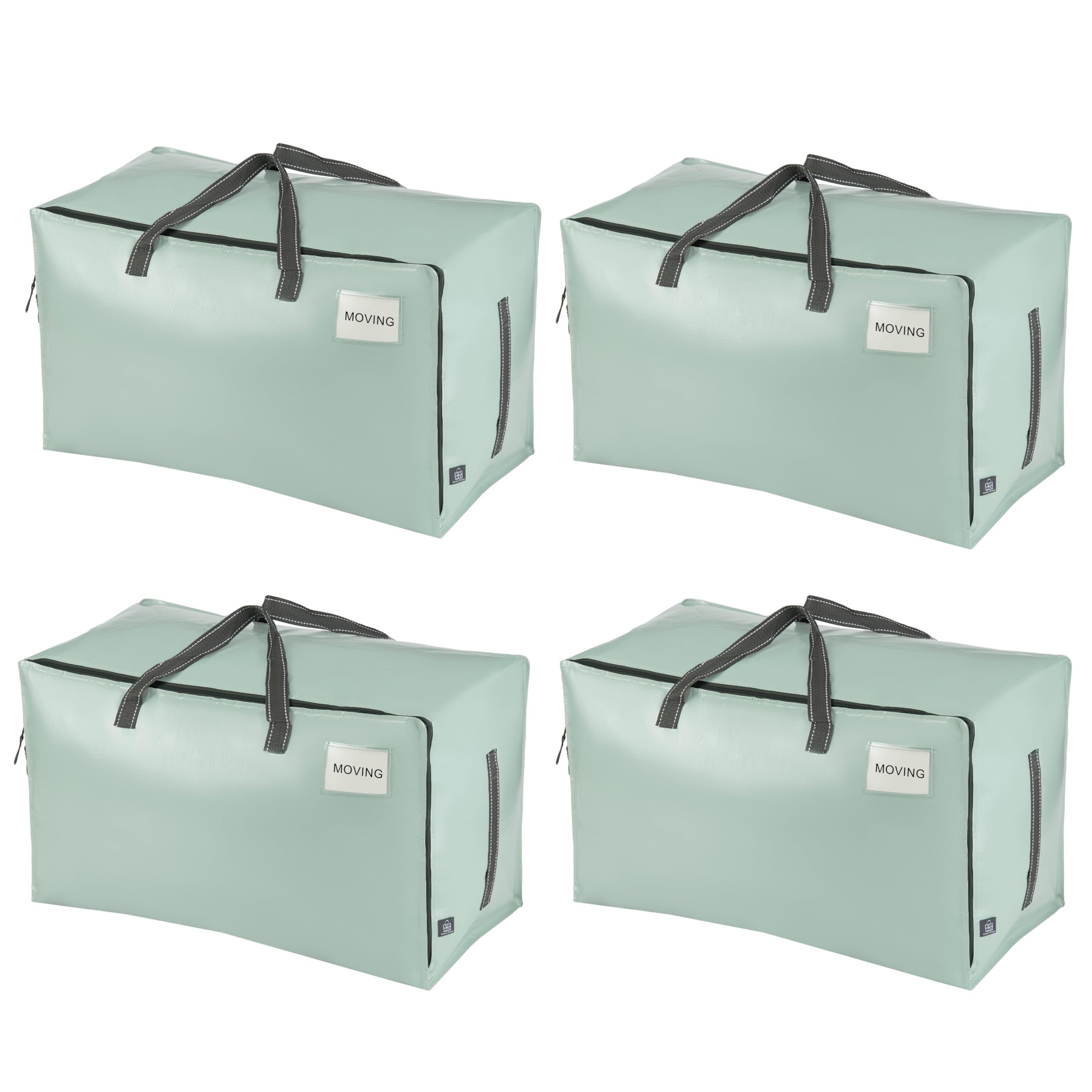 Heavy Duty Oversized Storage Bag Moving Travel Camping Dorm Storage Tote Organizer Reusable Packing Bag