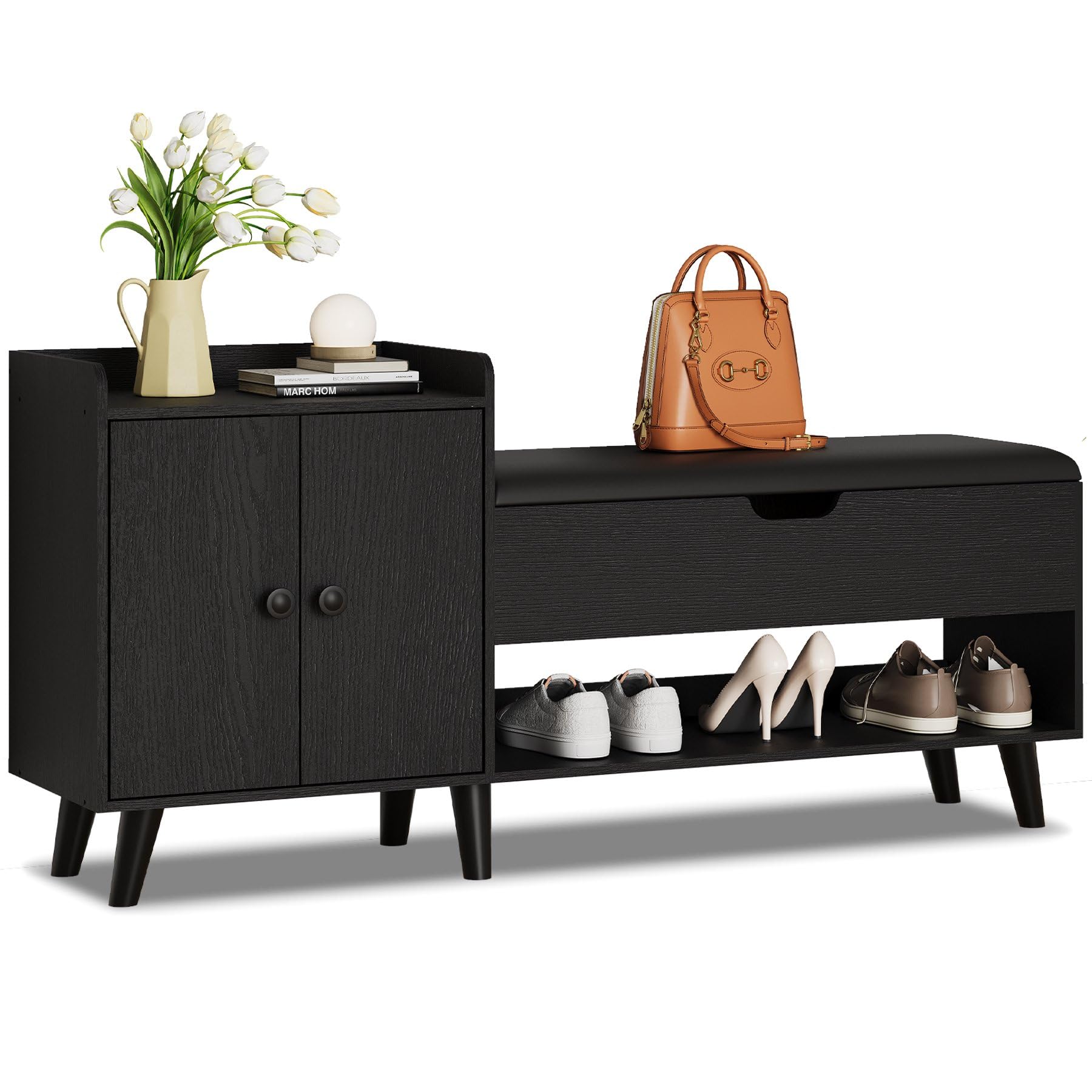 ZOPEND Entryway Shoe Bench
