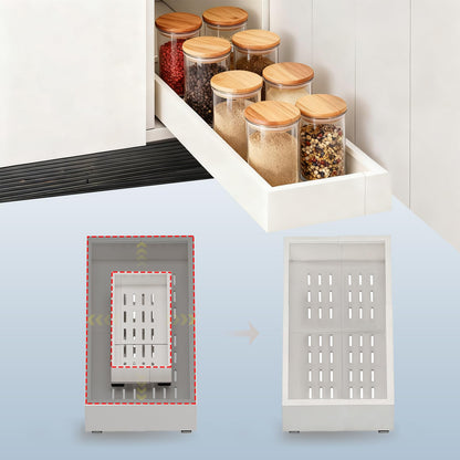 Pull Out Cabinet Organizer Slide Out Drawer Kitchen Cabinet Storage Rack