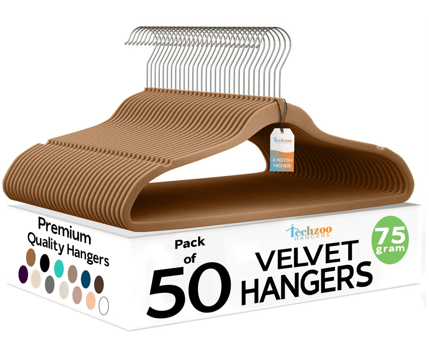 Velvet Hangers Ultra Thin Non Slip Space Saving Clothes Hangers Heavy Duty 360 Swivel Hook Closet Organizer