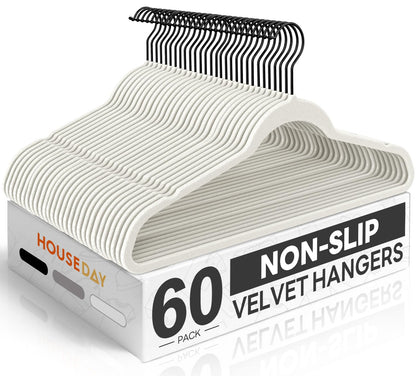 Velvet Hangers Non Slip Ultra Thin Space Saving Clothes Hangers Heavy Duty Closet Organizer Suit Shirt Jacket Hangers