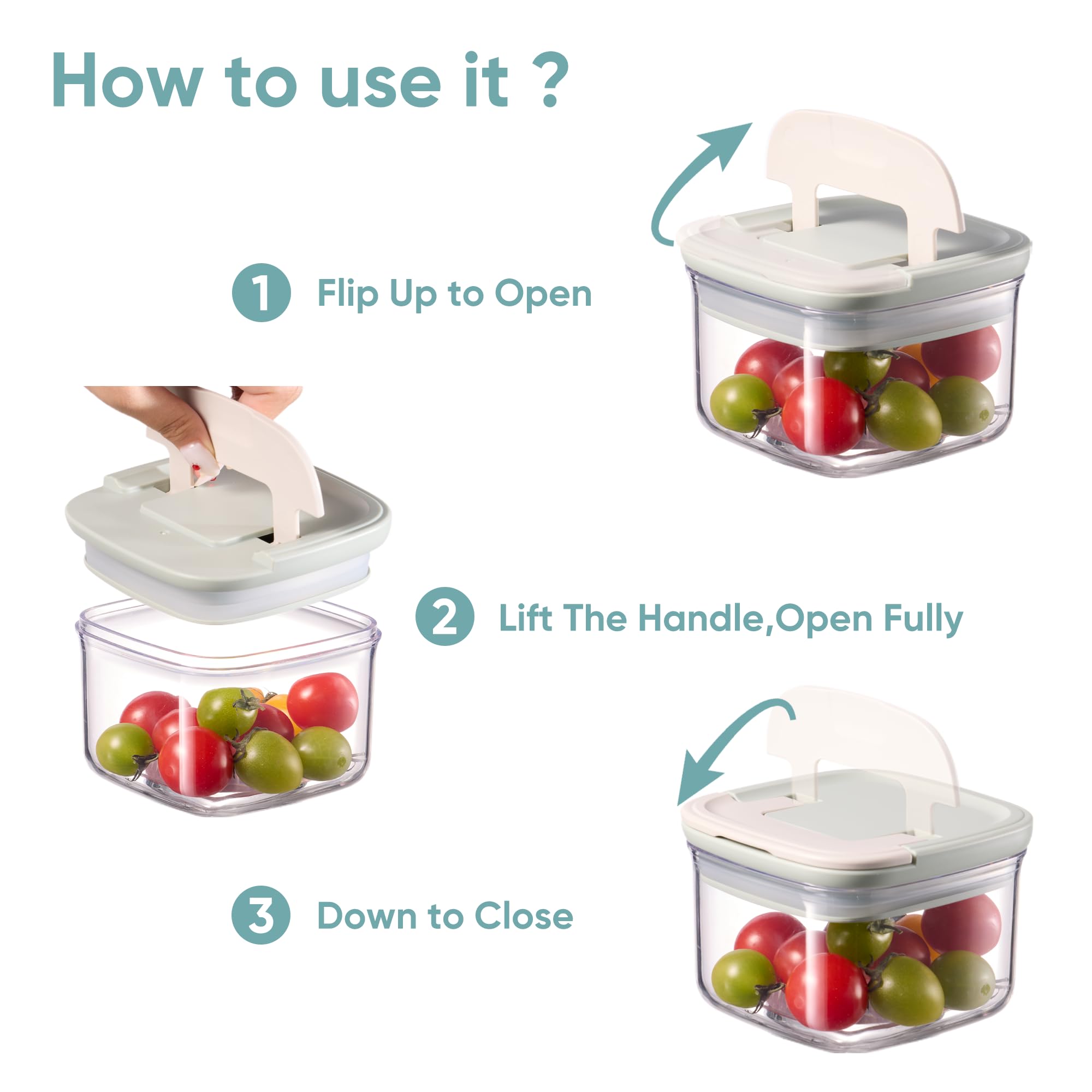Airtight Food Storage Containers Set, 20-Piece, BPA-Free, Leakproof, Stackable Kitchen Storage