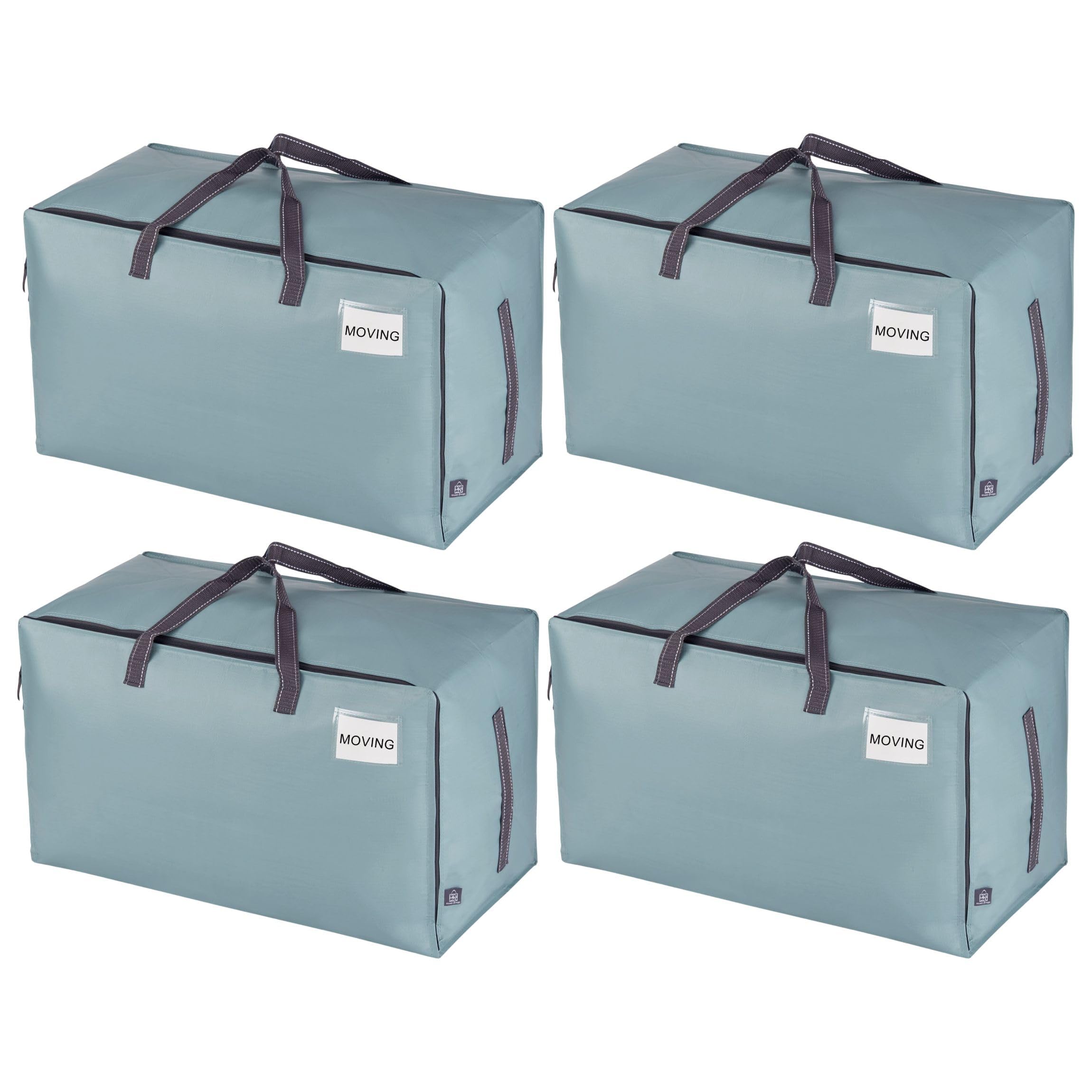 Heavy Duty Oversized Storage Bag Moving Travel Camping Dorm Storage Tote Organizer Reusable Packing Bag