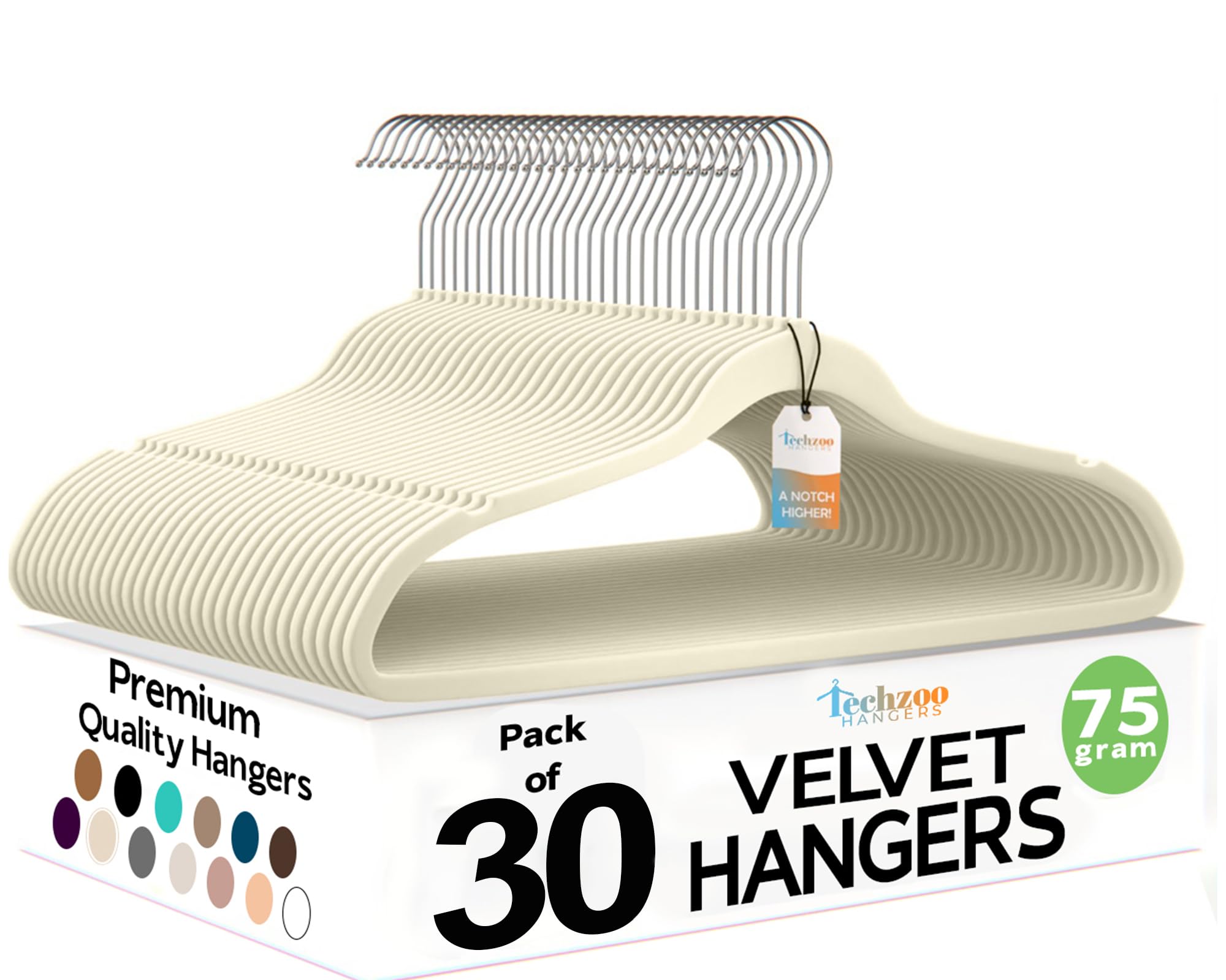 Velvet Hangers Ultra Thin Non Slip Space Saving Clothes Hangers Heavy Duty 360 Swivel Hook Closet Organizer