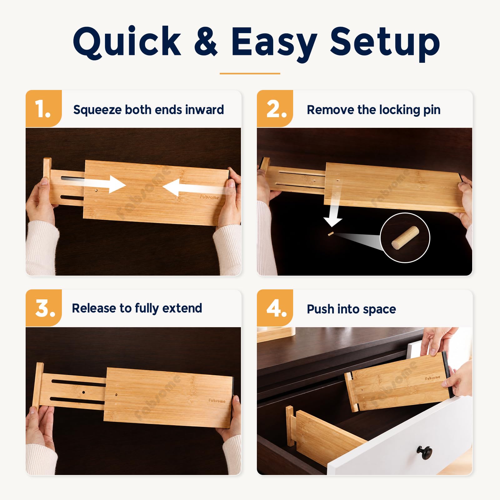 Fabsome Drawer divider wide