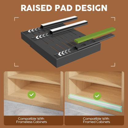 Expandable Pull Out Cabinet Organizer Slide Out Drawer Kitchen Cabinet Storage Rack