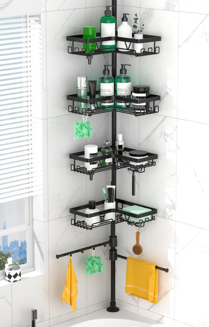 DAOYA Corner Shower Caddy Tension Pole