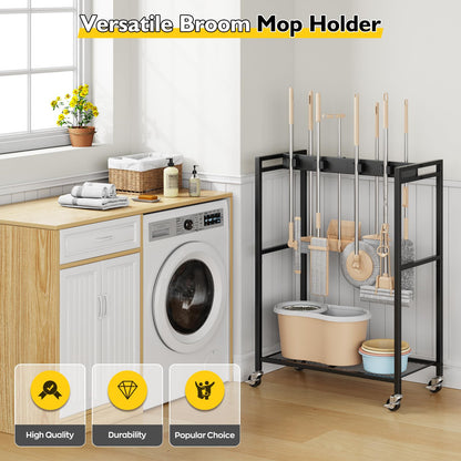 BORISI Broom and Mop Holder