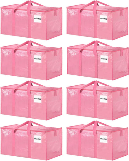 Extra Large Heavy Duty Moving Bags Storage Bags with Lids Storage Organizer Containers