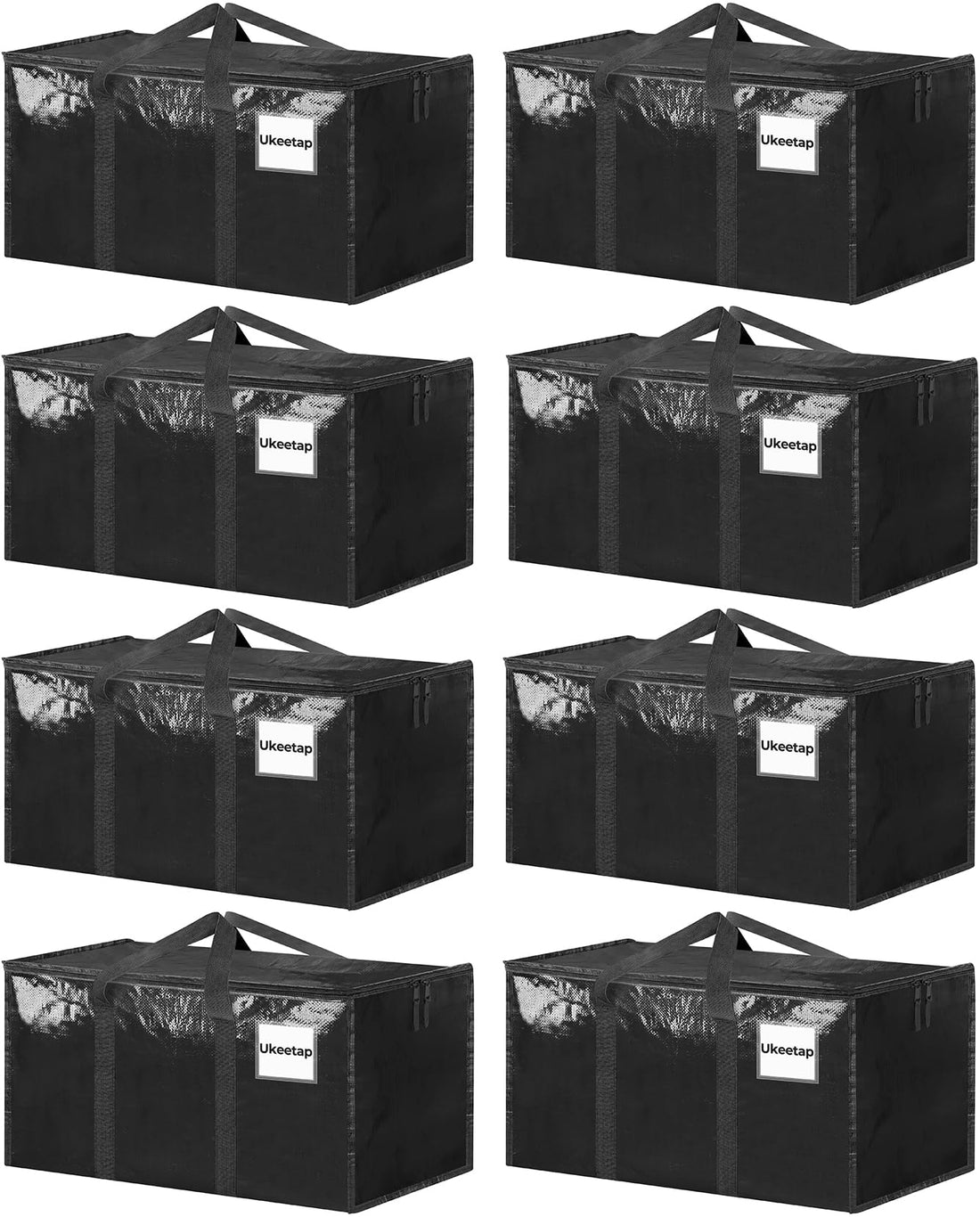 Extra Large Heavy Duty Moving Bags Storage Bags with Lids Storage Organizer Containers