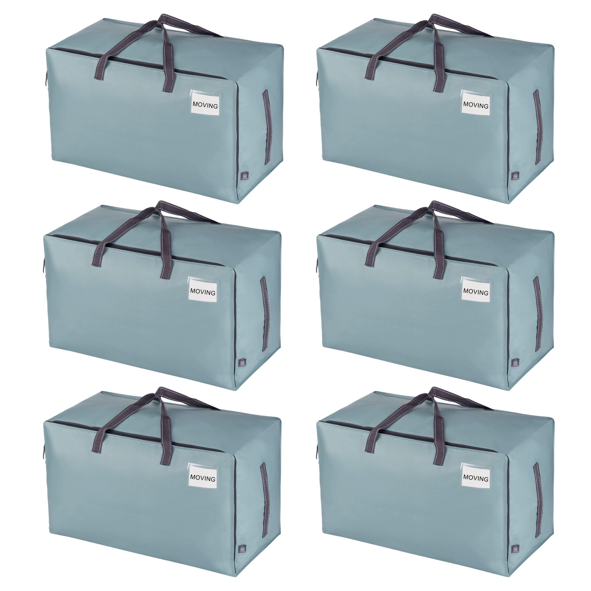 Heavy Duty Oversized Storage Bag Moving Travel Camping Dorm Storage Tote Organizer Reusable Packing Bag