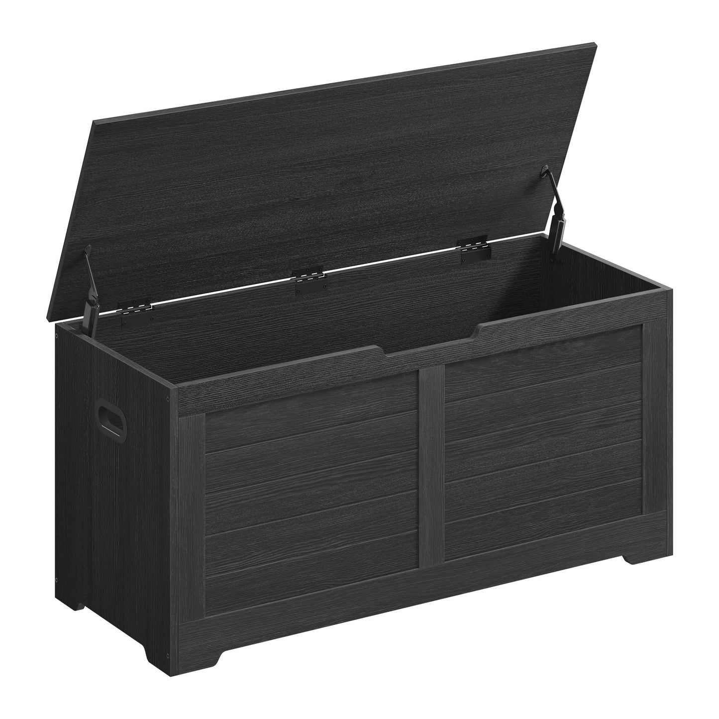 VASAGLE Storage Chest, Storage Trunk with 2 Safety Hinges, Storage Bench