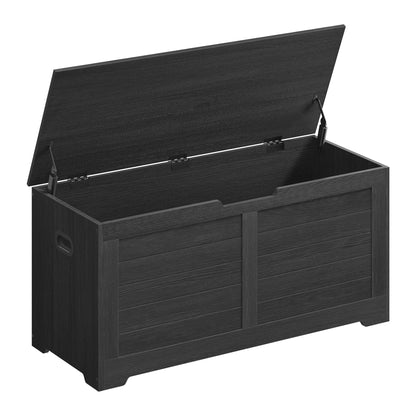 VASAGLE Storage Chest, Storage Trunk with 2 Safety Hinges, Storage Bench