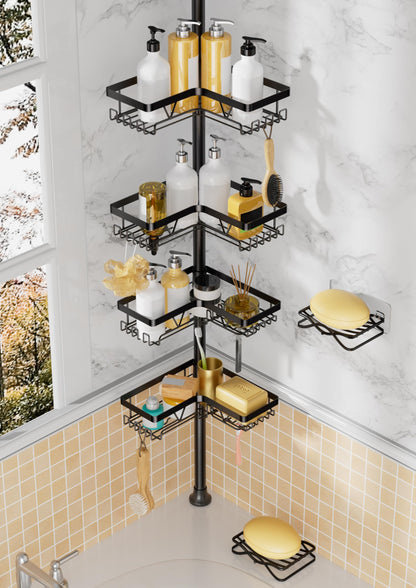 DAOYA Corner Shower Caddy Tension Pole