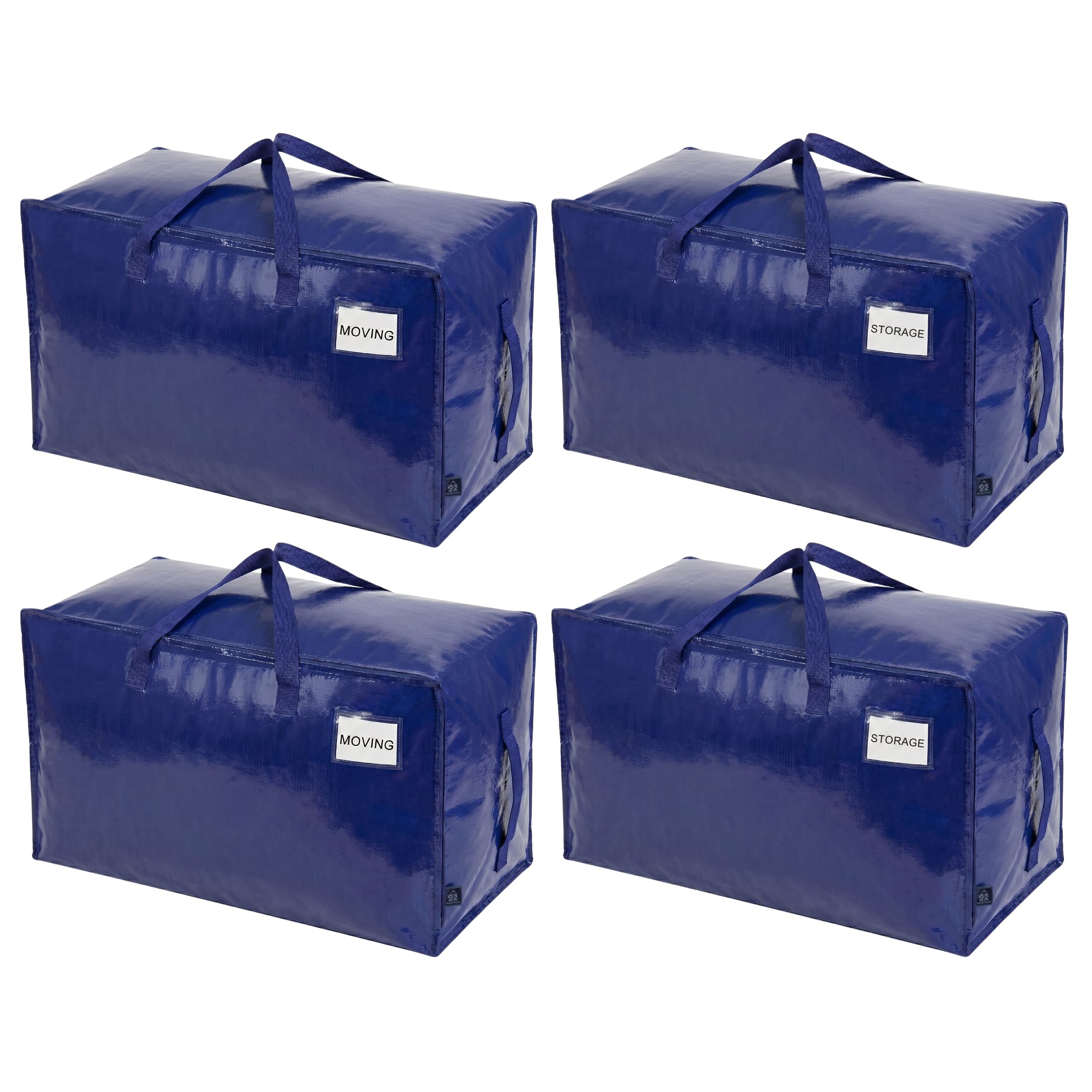 Heavy Duty Oversized Storage Bag Moving Travel Camping Dorm Storage Tote Organizer Reusable Packing Bag