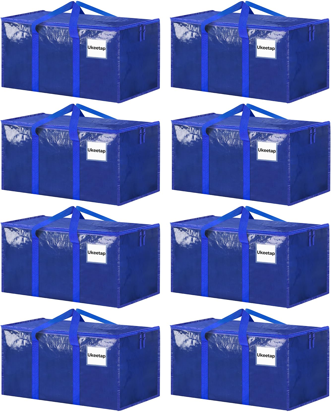 Extra Large Heavy Duty Moving Bags Storage Bags with Lids Storage Organizer Containers