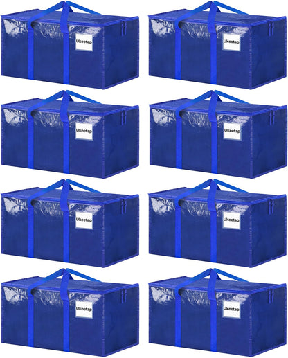 Extra Large Heavy Duty Moving Bags Storage Bags with Lids Storage Organizer Containers