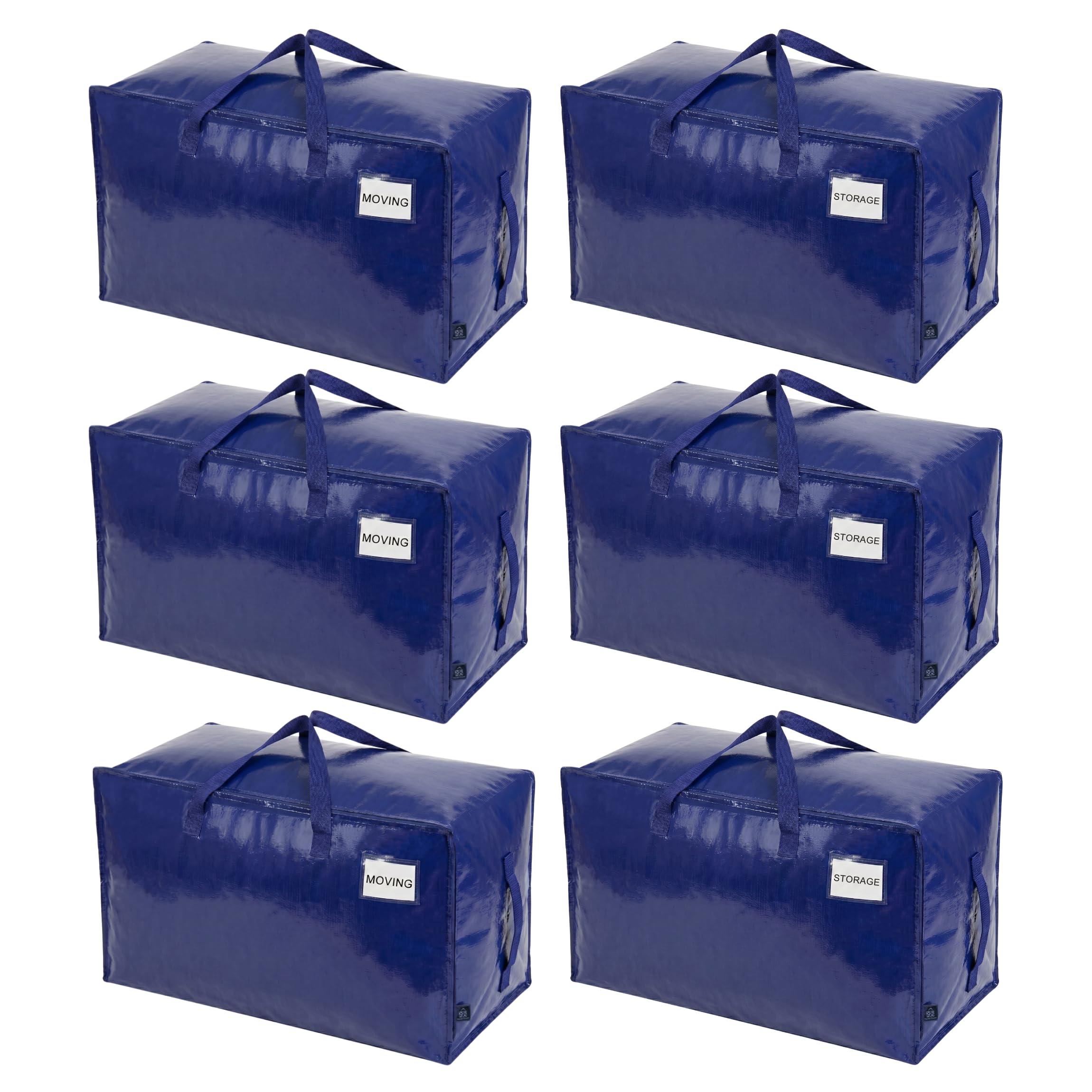 Heavy Duty Oversized Storage Bag Moving Travel Camping Dorm Storage Tote Organizer Reusable Packing Bag