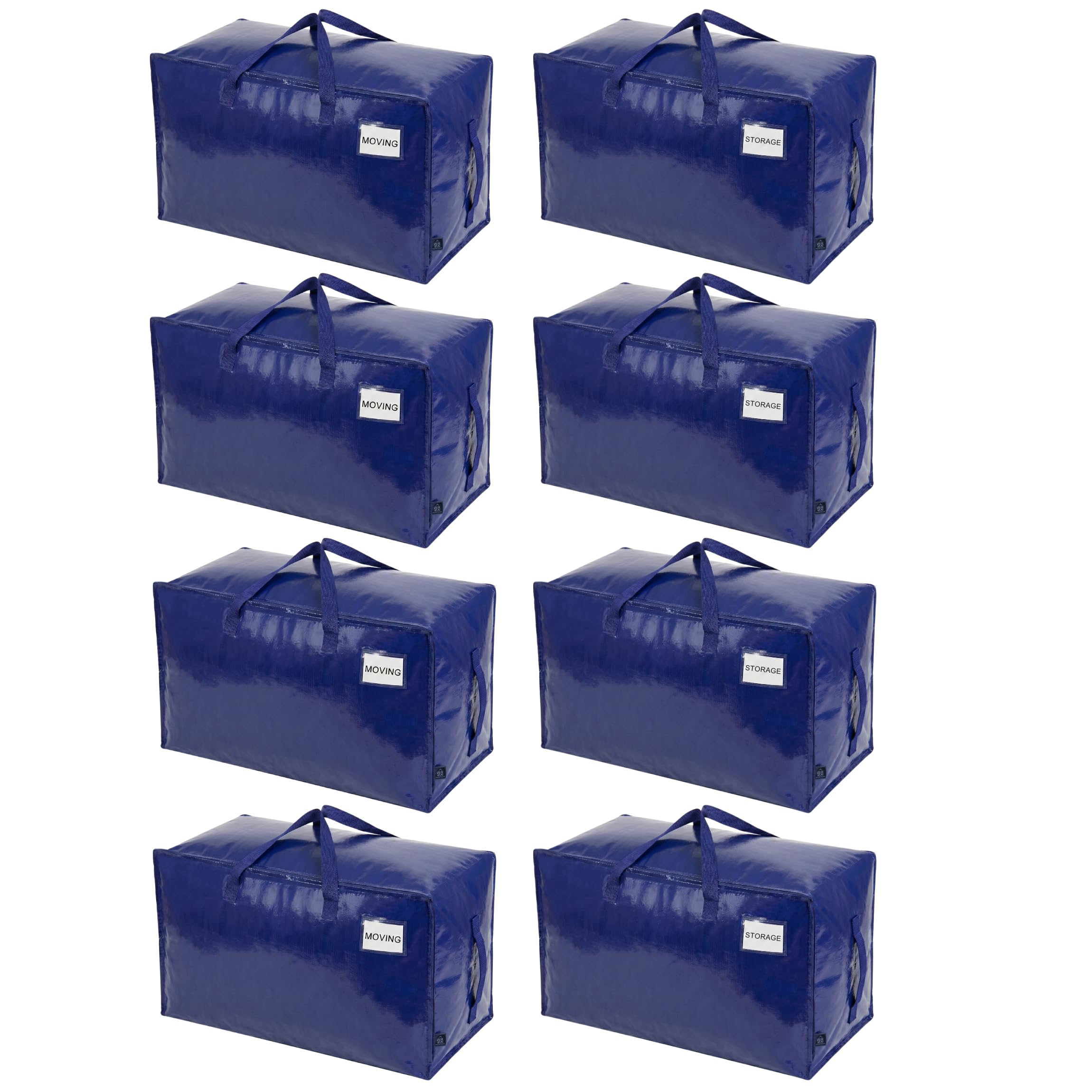 Heavy Duty Oversized Storage Bag Moving Travel Camping Dorm Storage Tote Organizer Reusable Packing Bag