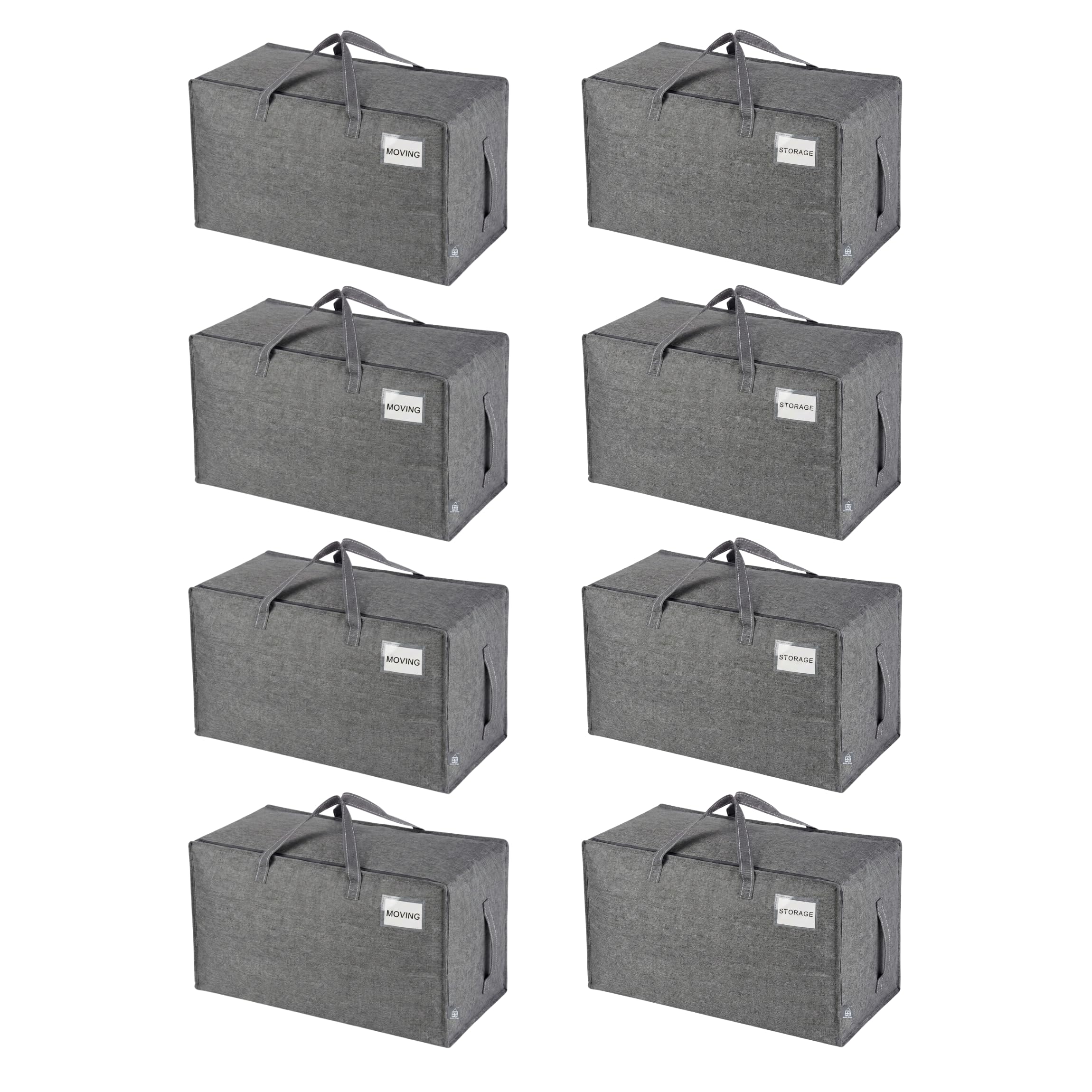 Heavy Duty Oversized Storage Bag Moving Travel Camping Dorm Storage Tote Organizer Reusable Packing Bag