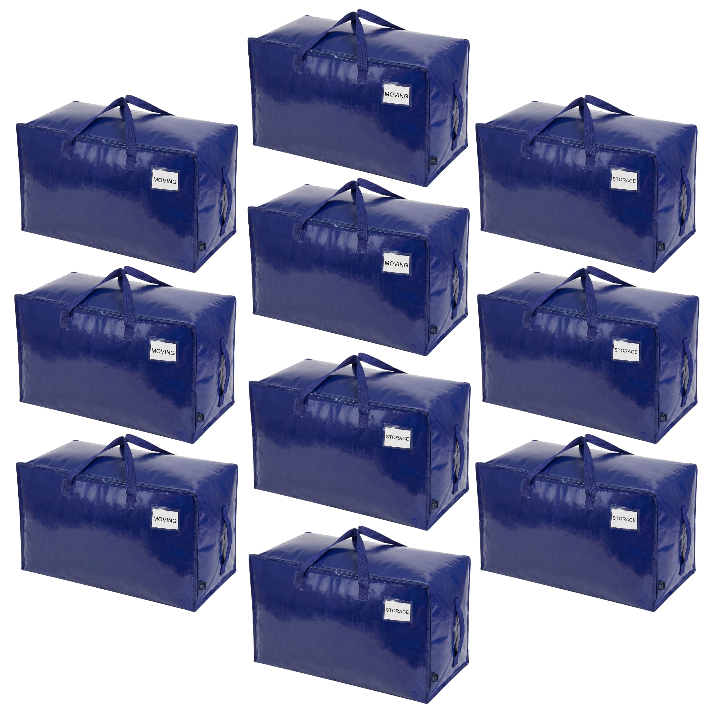 Heavy Duty Oversized Storage Bag Moving Travel Camping Dorm Storage Tote Organizer Reusable Packing Bag