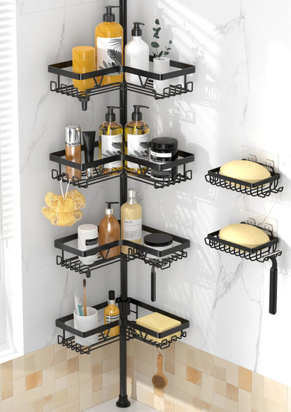 DAOYA Corner Shower Caddy Tension Pole