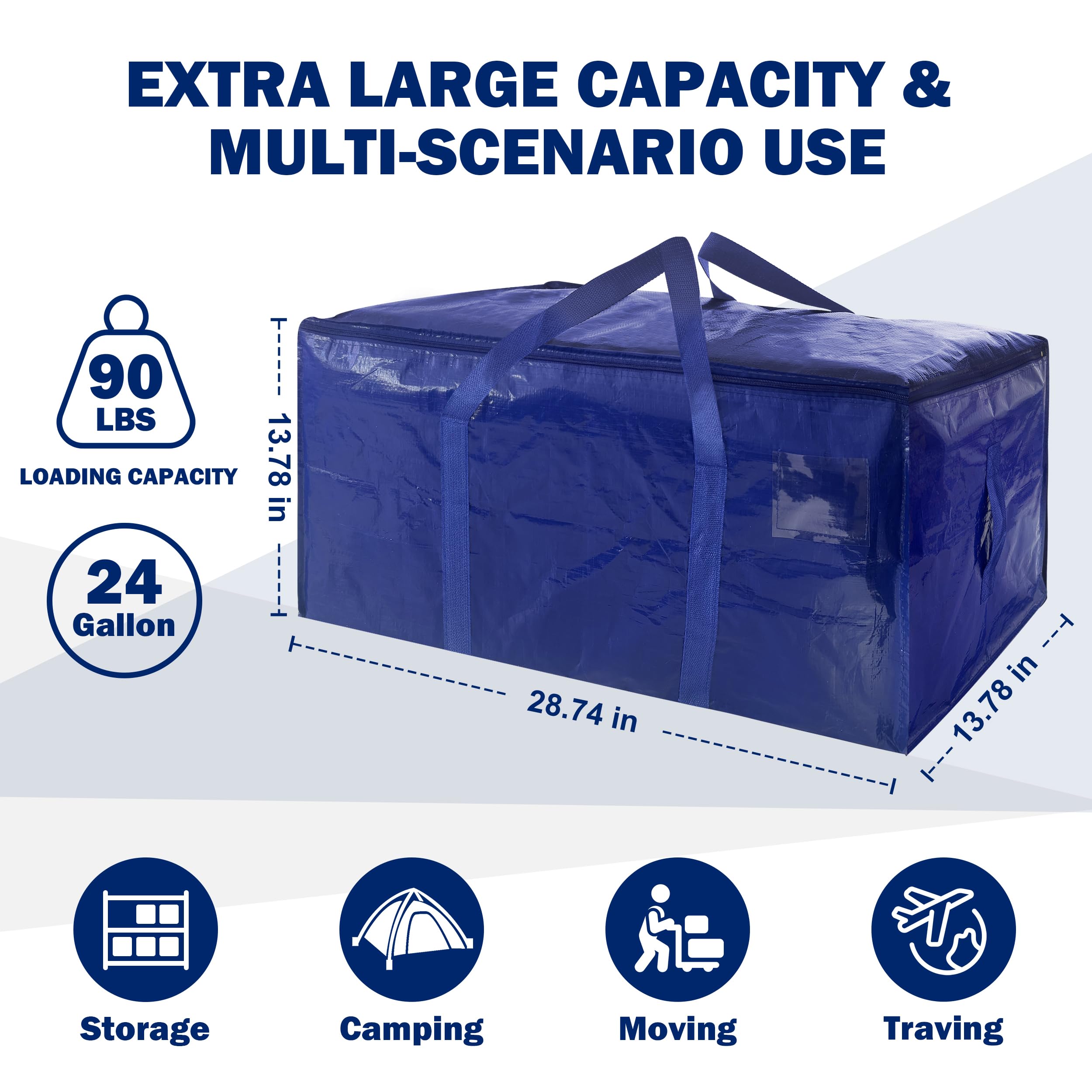 WTREE Large Moving Bags
