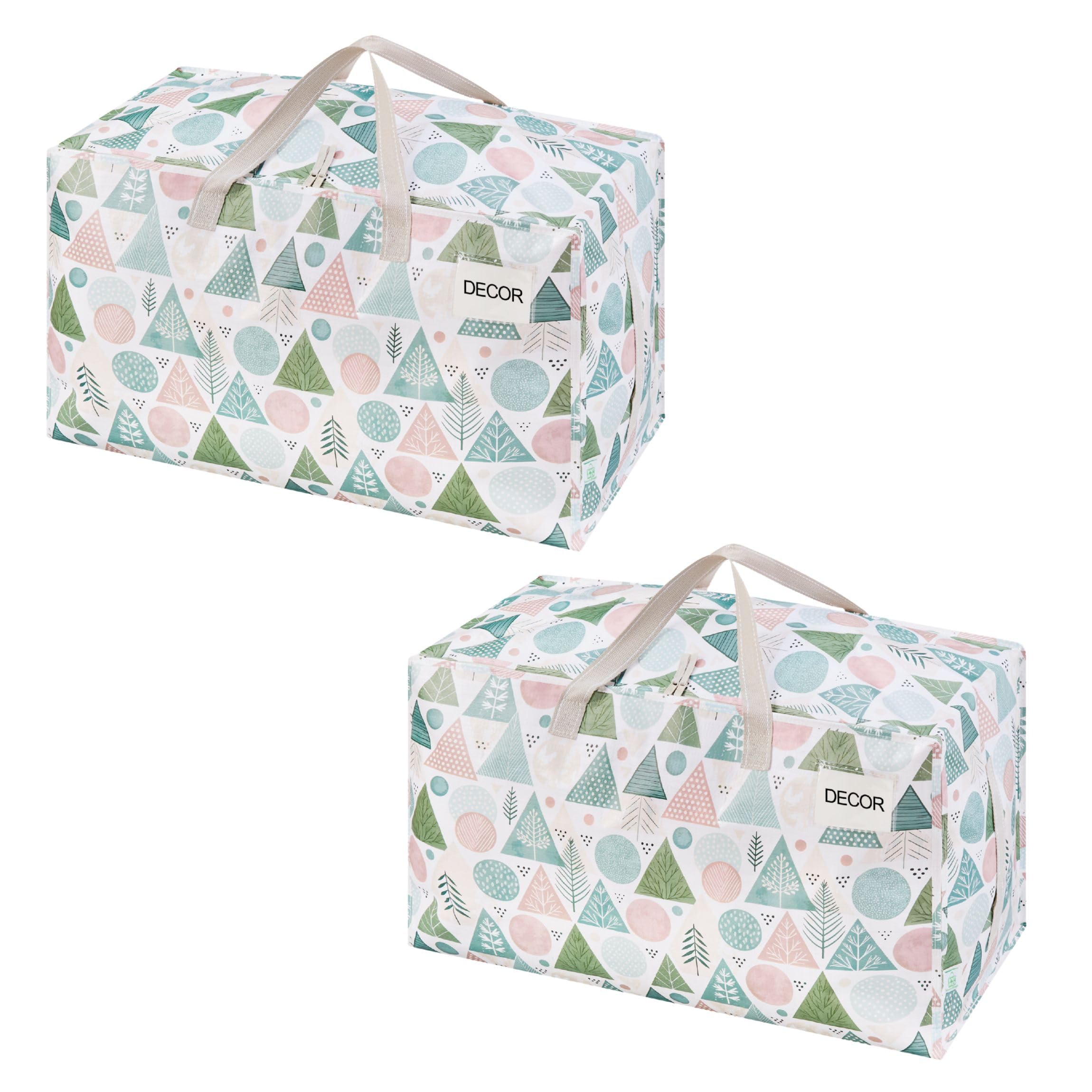 Heavy Duty Oversized Storage Bag Moving Travel Camping Dorm Storage Tote Organizer Reusable Packing Bag