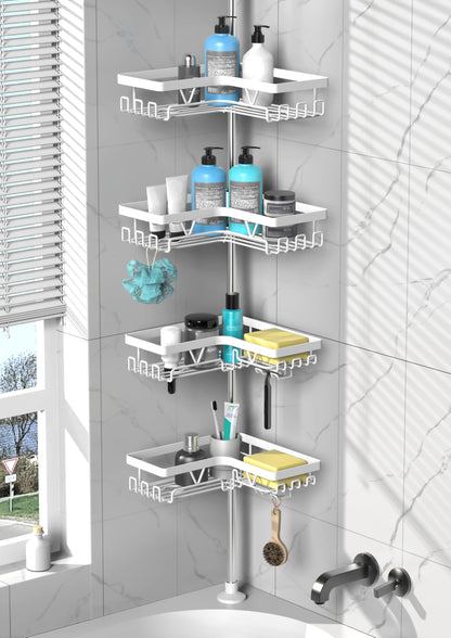 DAOYA Corner Shower Caddy Tension Pole