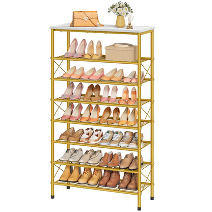 Tajsoon 6-Tier Shoe Rack Organizer