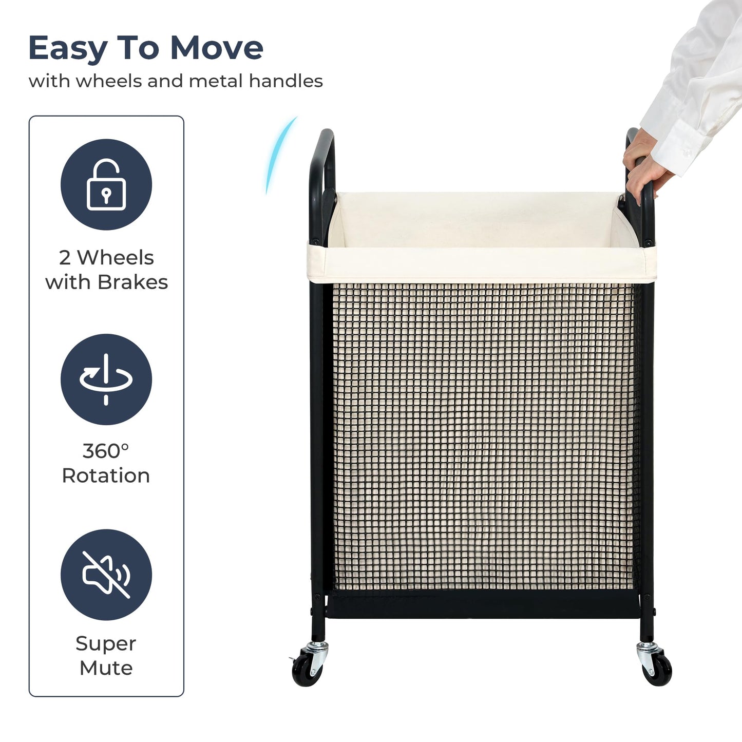 STO STO Laundry Hamper with Removable Bag