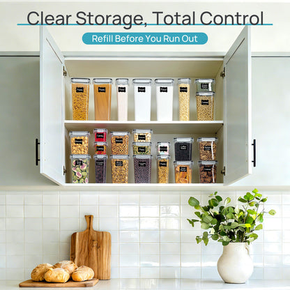 Airtight Food Storage Containers Set with Lids, BPA-Free