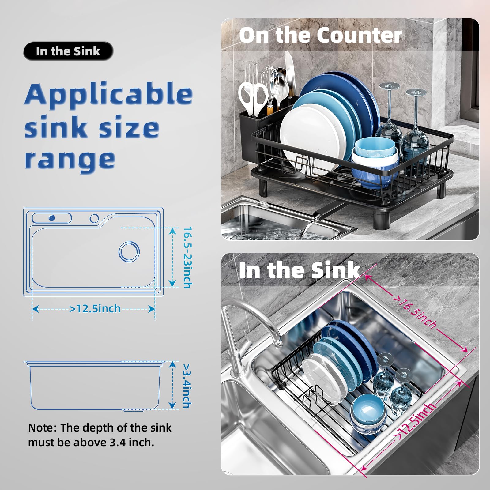 GAOKASE Dish Rack