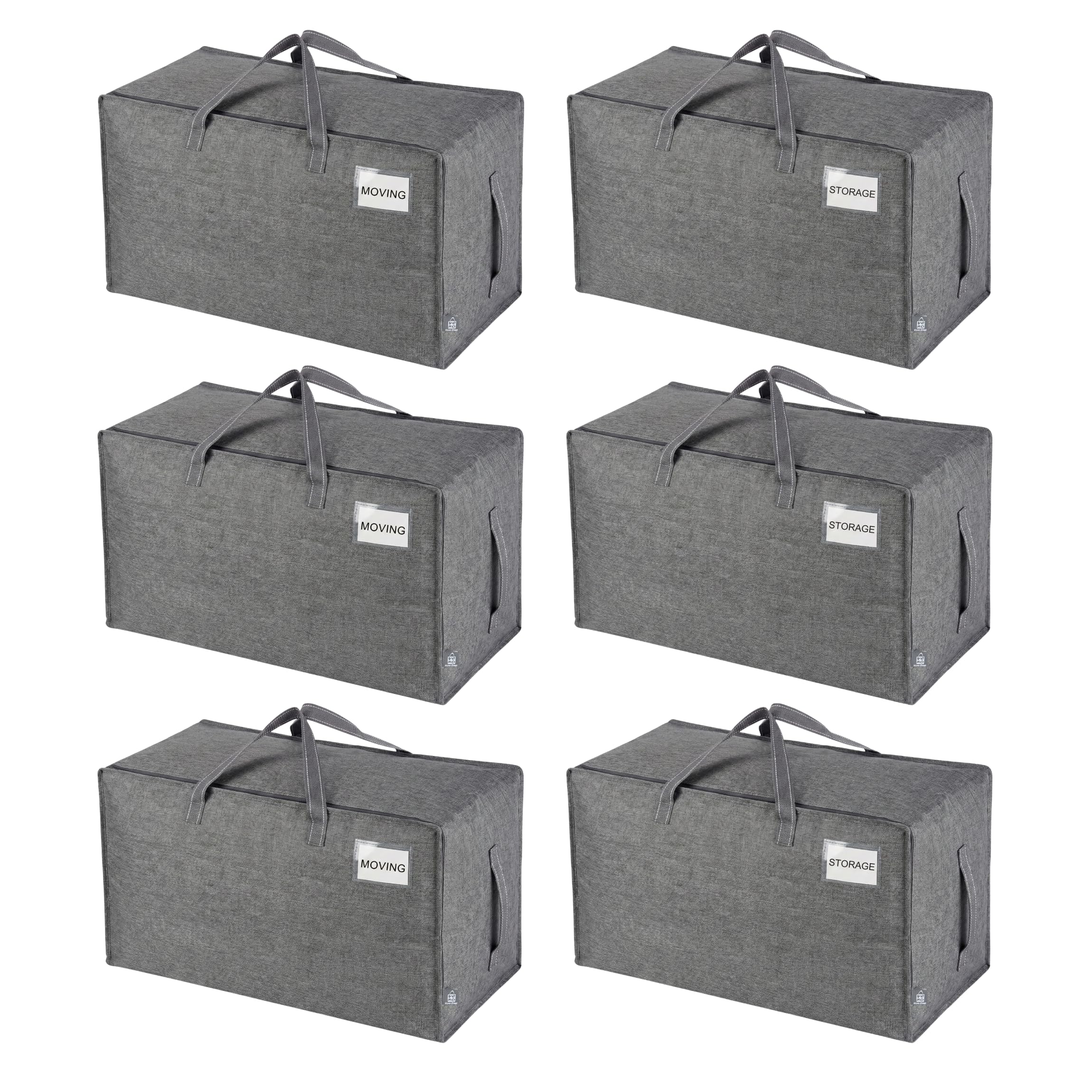 Heavy Duty Oversized Storage Bag Moving Travel Camping Dorm Storage Tote Organizer Reusable Packing Bag