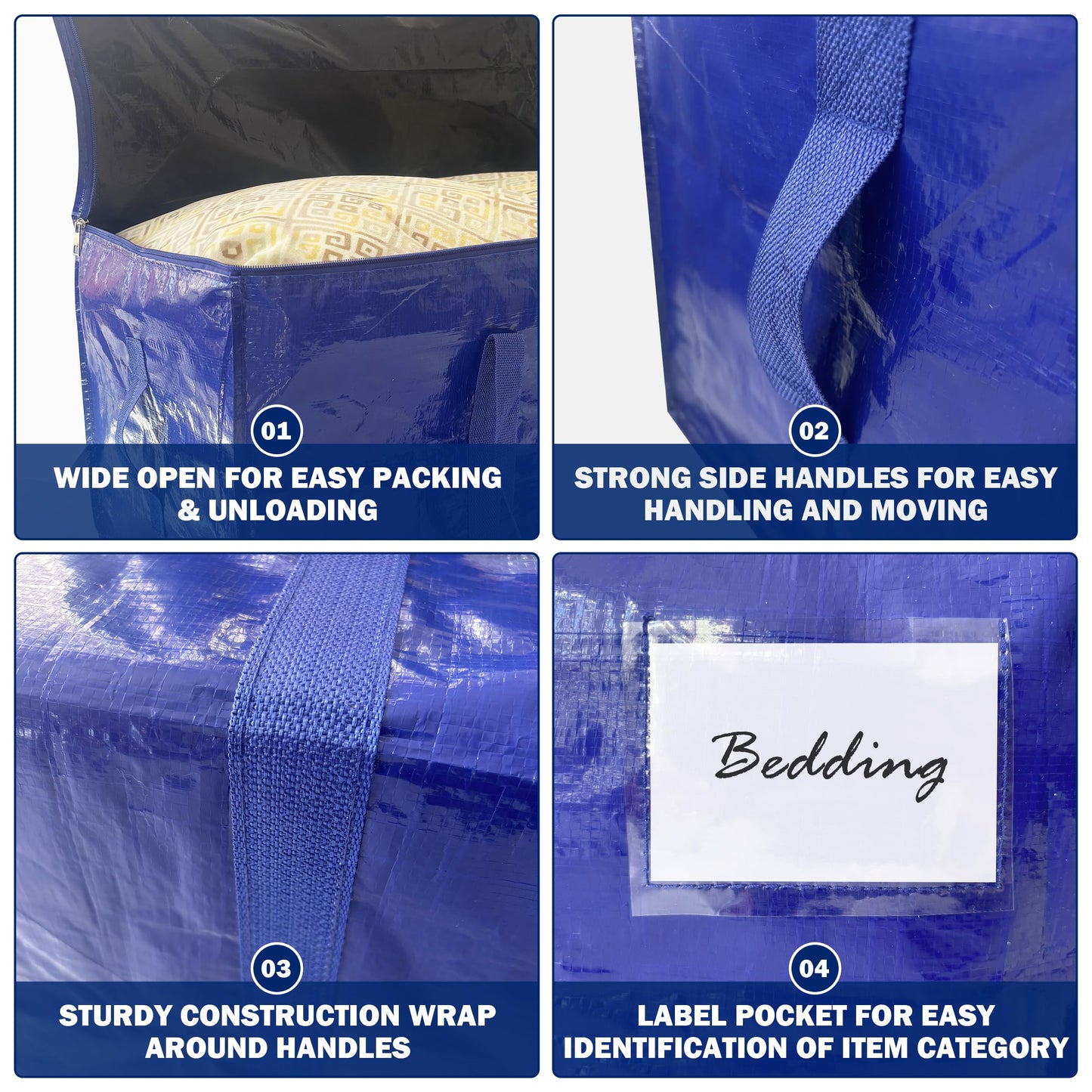 WTREE Large Moving Bags