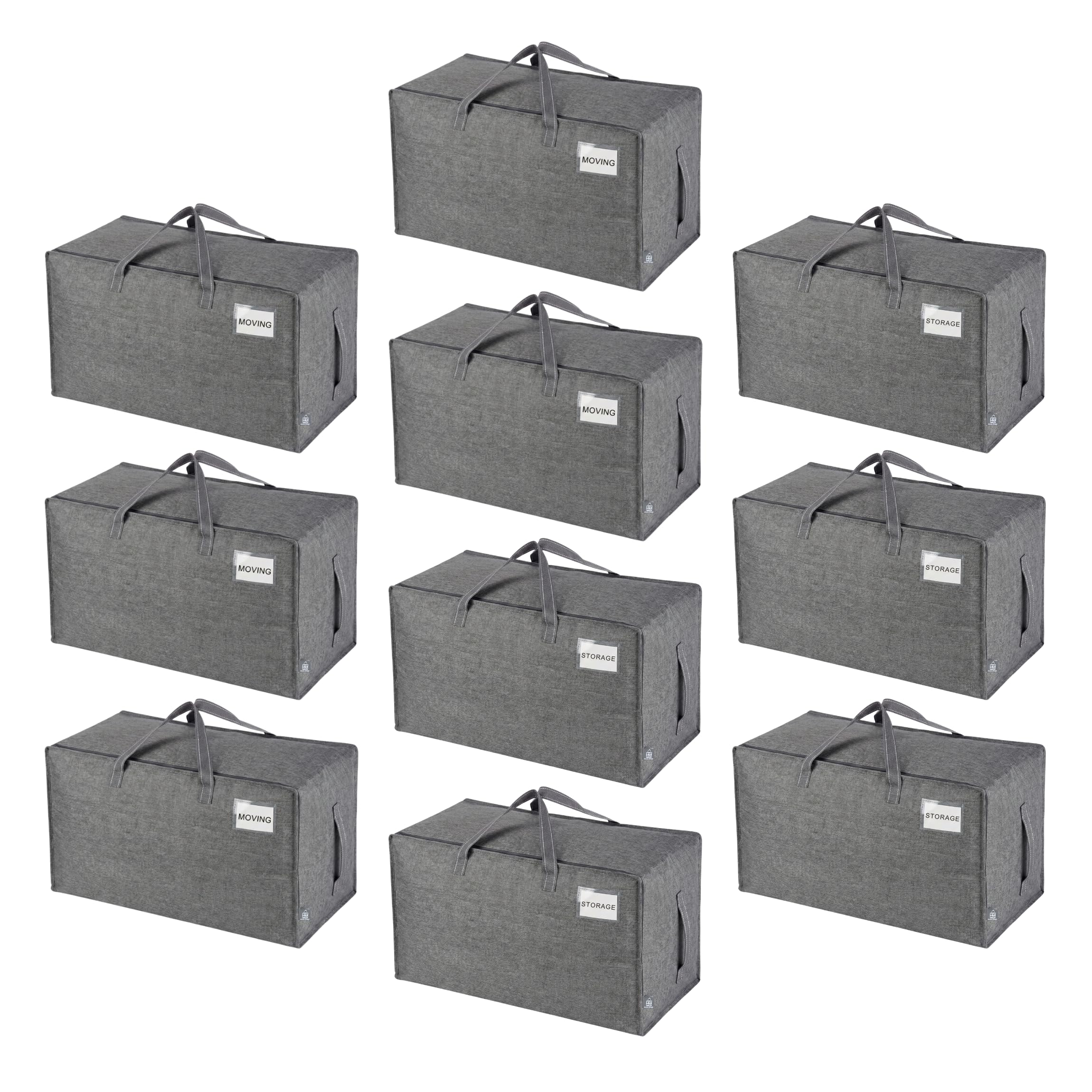 Heavy Duty Oversized Storage Bag Moving Travel Camping Dorm Storage Tote Organizer Reusable Packing Bag